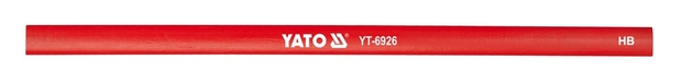 YATO Tužka tesařská 245 mm červená 144ks