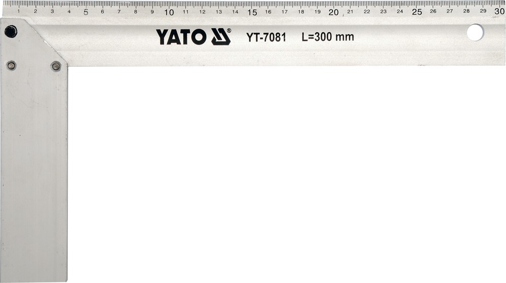 YATO Truhlářský úhelník hliníkový 300mm