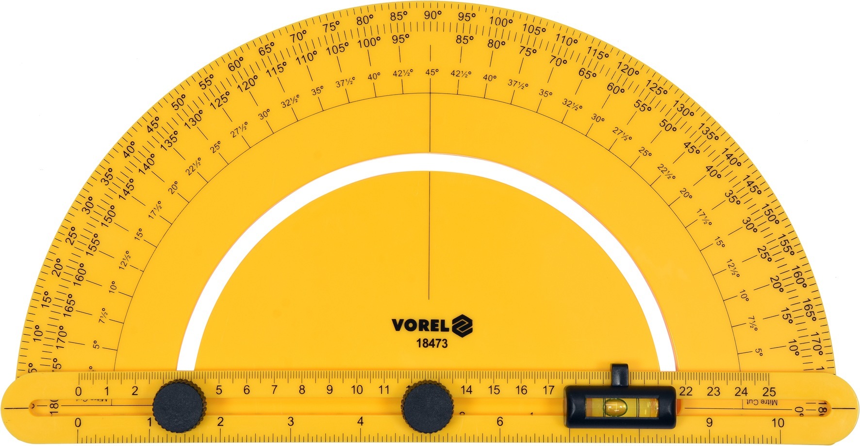 Vorel Úhloměr s vodováhou 250 mm