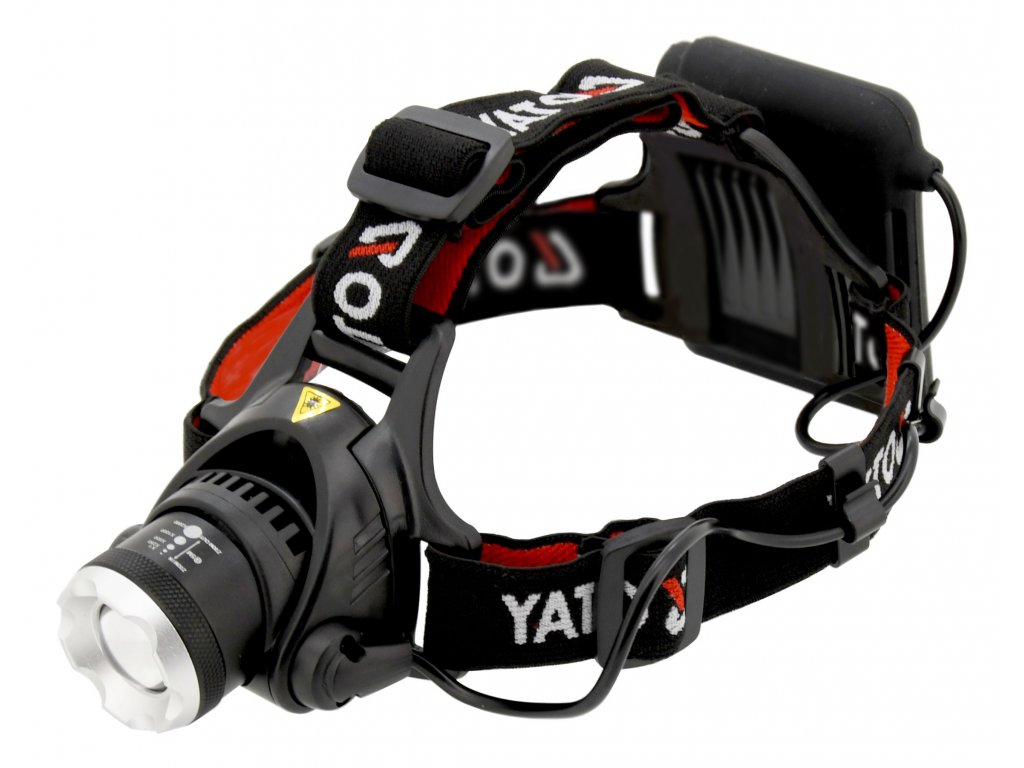 YATO Svítilna čelovka LED XM-L2 CREE 10W, 450 lm