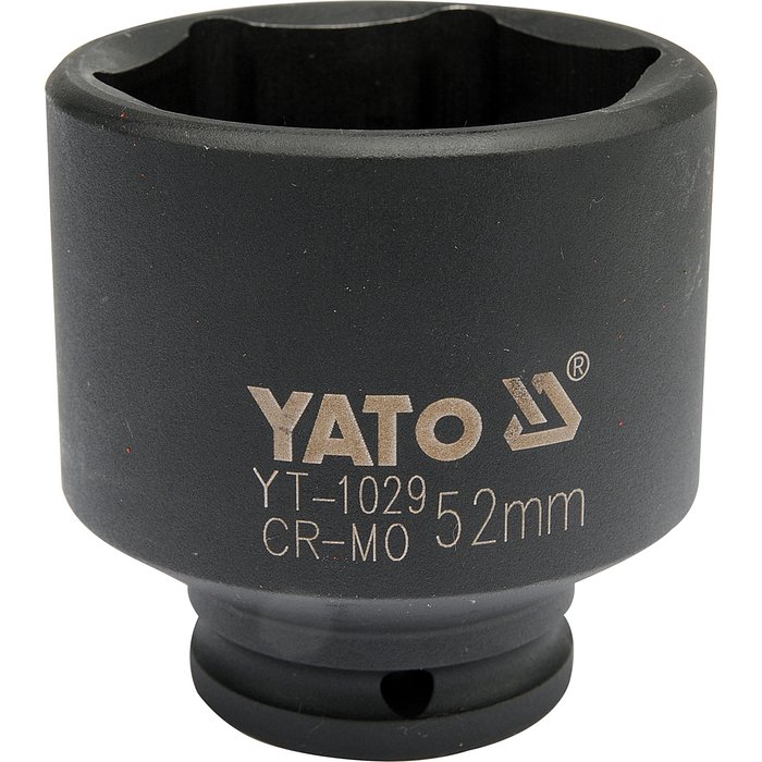 YATO Nástavec 1/2" rázový šestihranný 52 mm CrMo