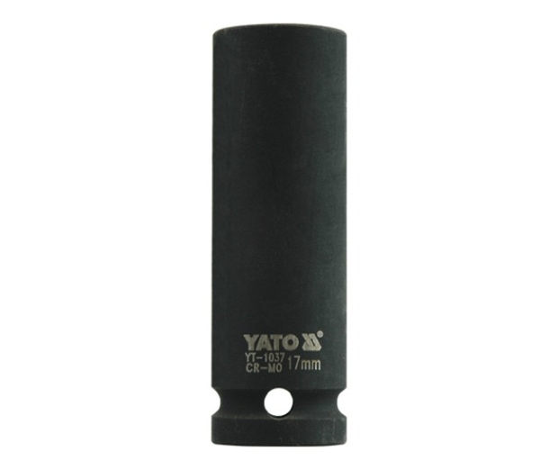 YATO Nástavec 1/2" rázový šestihranný hluboký 17 mm CrMo