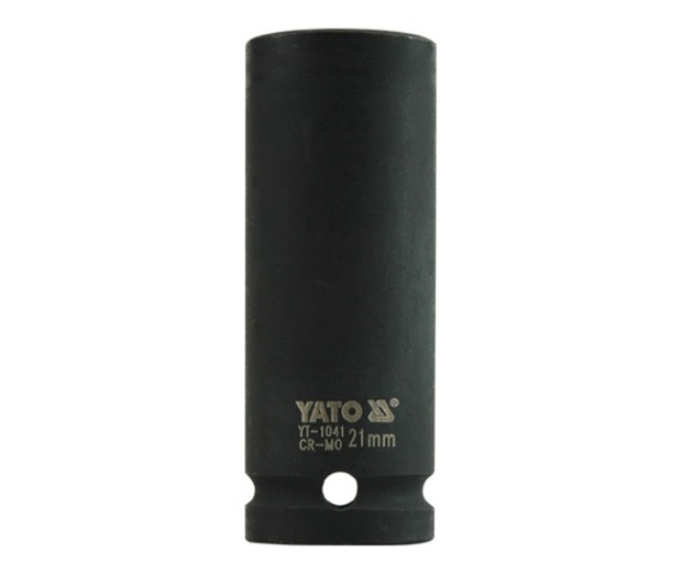 YATO Nástavec 1/2" rázový šestihranný hluboký 21 mm CrMo