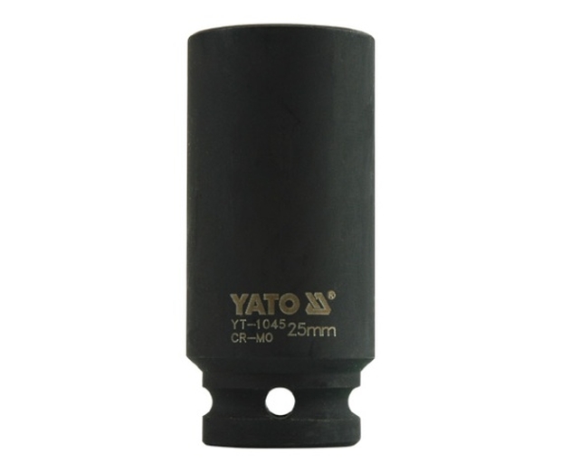 YATO Nástavec 1/2" rázový šestihranný hluboký 25 mm CrMo