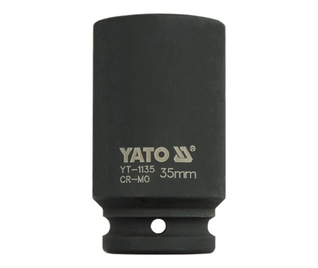 YATO Nástavec 3/4" rázový šestihranný hluboký 35 mm CrMo