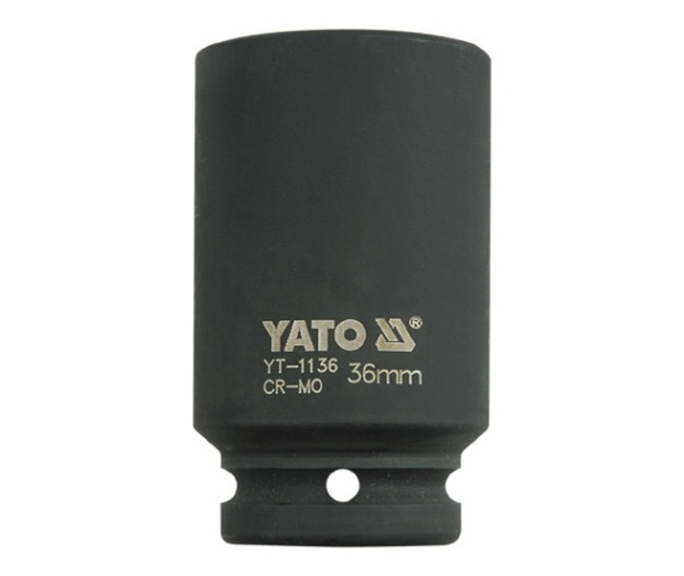 YATO Nástavec 3/4" rázový šestihranný hluboký 36 mm CrMo
