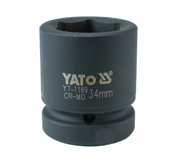 YATO Nástavec 1" rázový šestihranný 34 mm CrMo