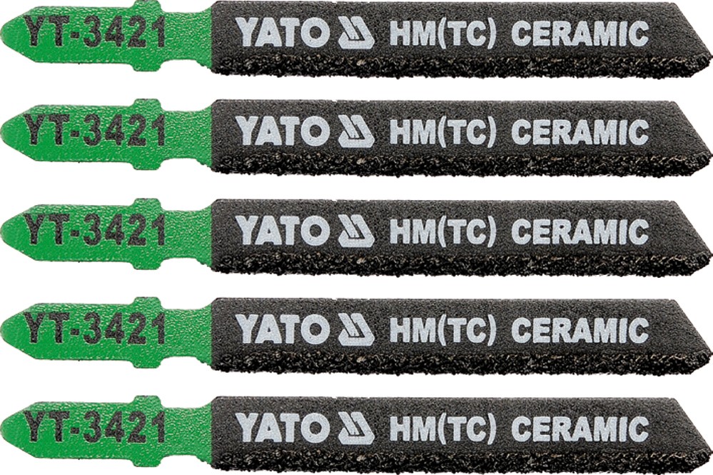 YATO List pilový do přímočaré pily 75 mm na keramiku 5 ks