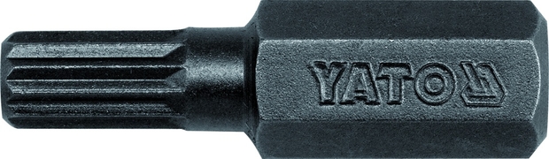 YATO Bit vícezubý 8 mm M6 x 30 mm 50 ks