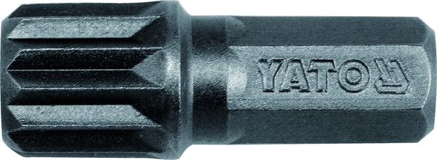 YATO Bit vícezubý 8 mm M12 x 30 mm 20 ks