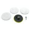 Leštící kotouče sada 3ks s unašečem 12cm