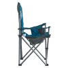 Židle kempingová skládací LUCCA modrá