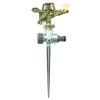 Pulzní postřikovač kovový otočný se zinkovým bodcem