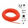 Struna do sekačky 2,4mm x 10m čtvercový průřez