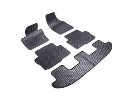 Gumové koberce VW SHARAN 7m 2010-/Seat ALHAMBRA 7m 2010-