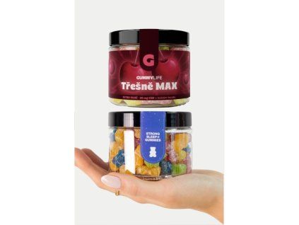 AKCE CBD Na Noc Strong + Třešně MAX