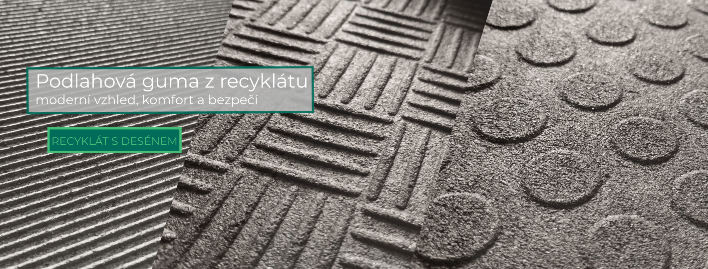 Inovativní podlahová guma z recyklátu