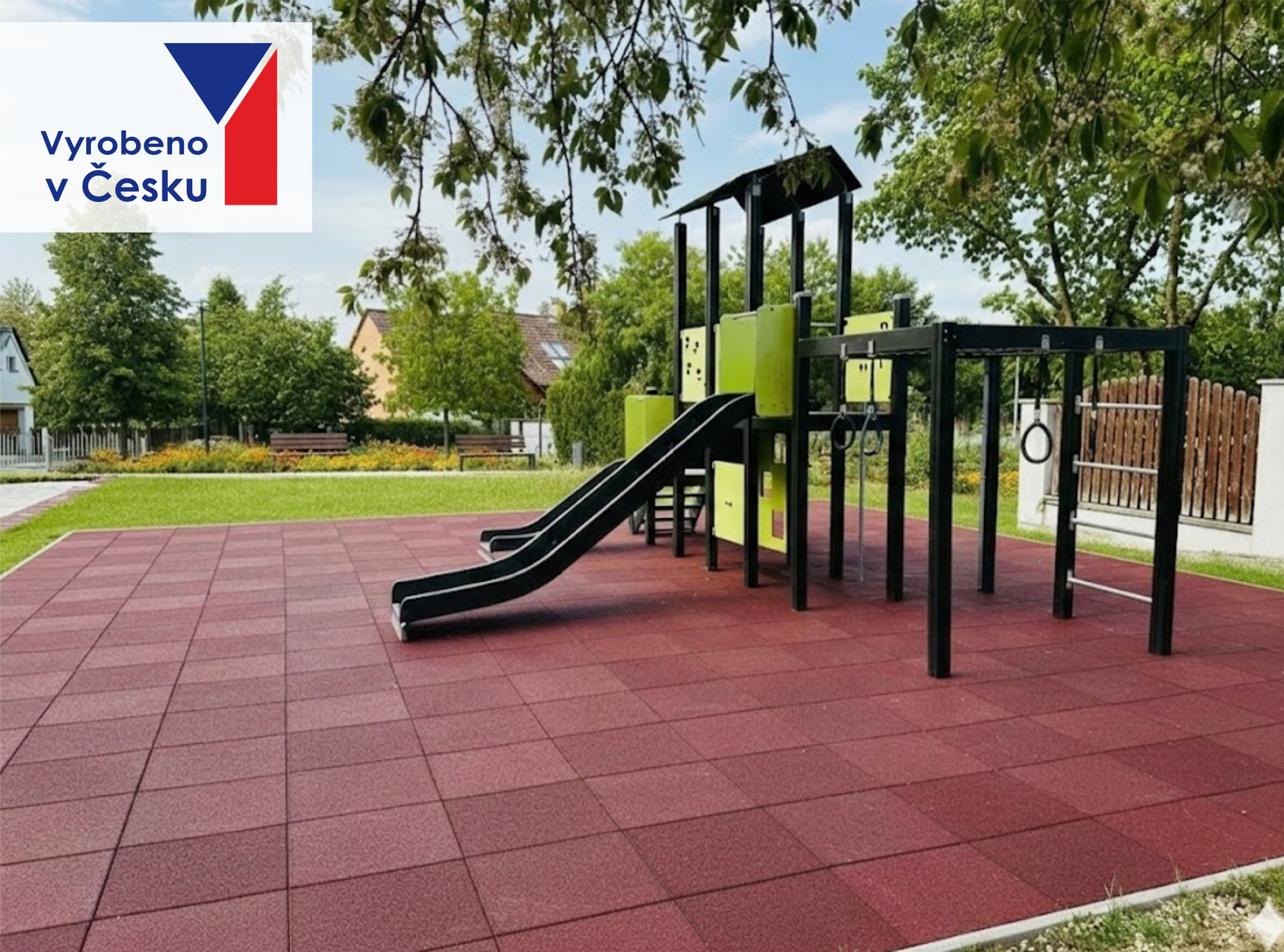 Gumové povrchy NOVISA: Proč vsadit na českou kvalitu a jak ji využít v moderním designu?