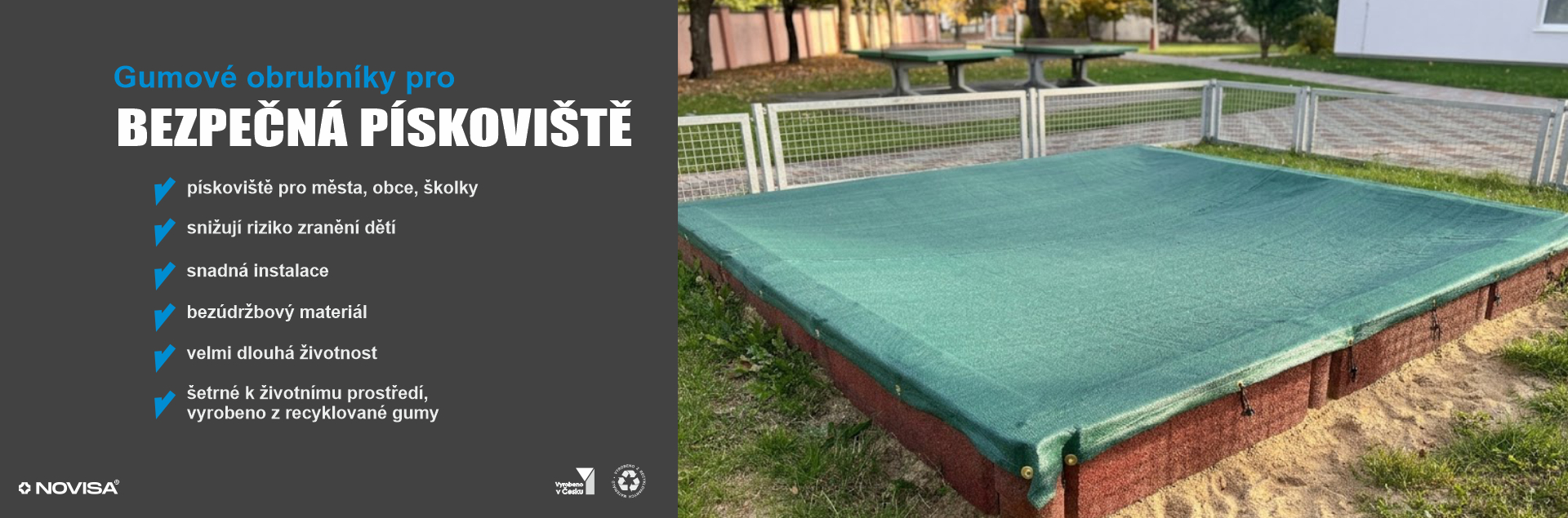 Bezpečná pískoviště