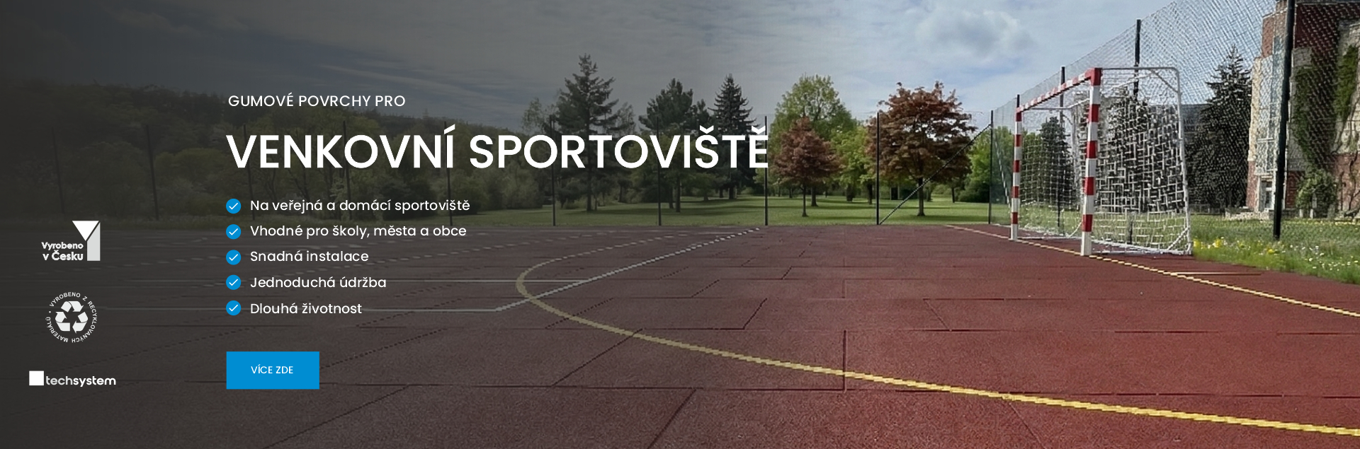 VENKOVNÍ SPORTOVIŠTĚ