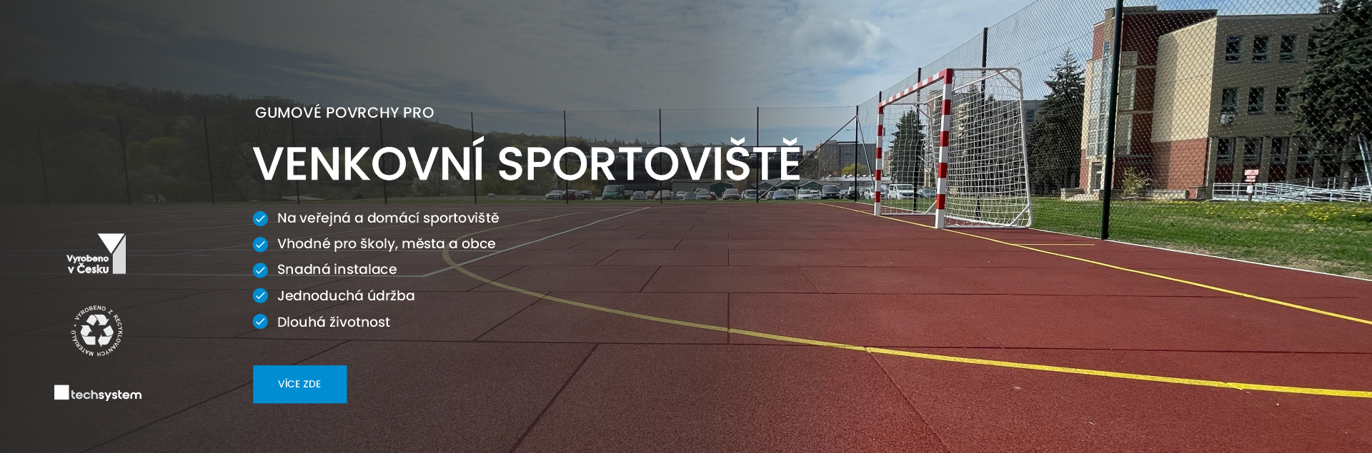 VENKOVNÍ SPORTOVIŠTĚ