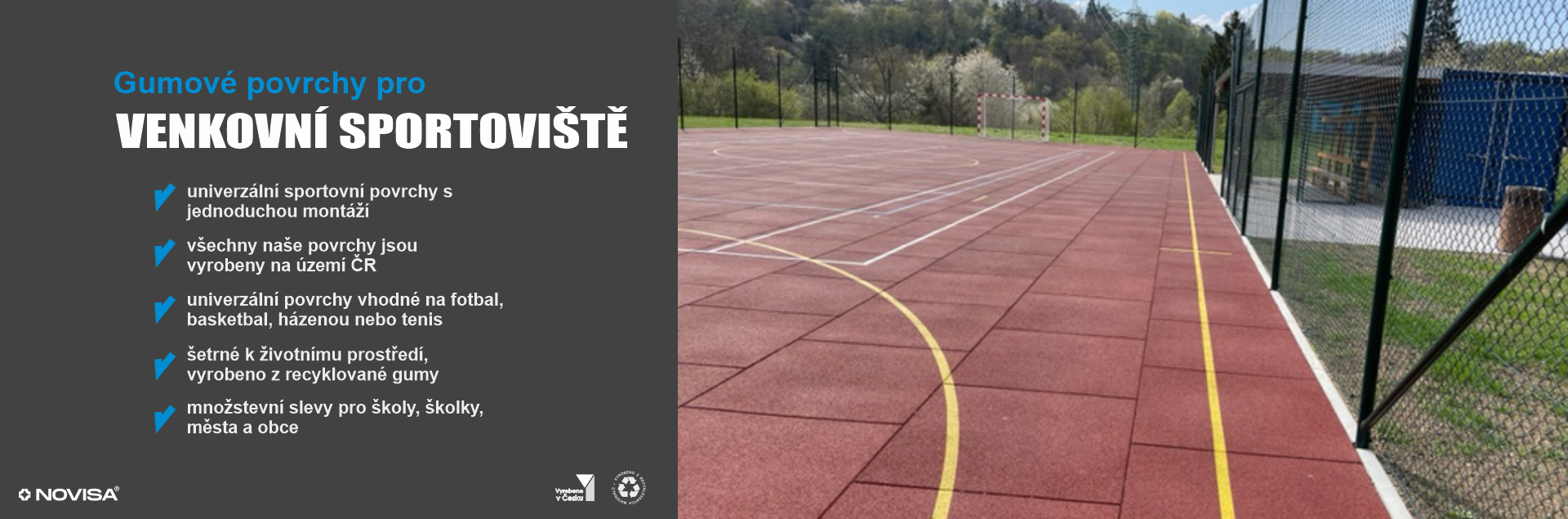 VENKOVNÍ SPORTOVIŠTĚ