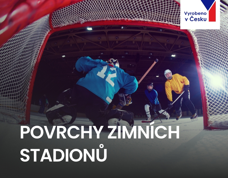 Povrchy zimních stadionů