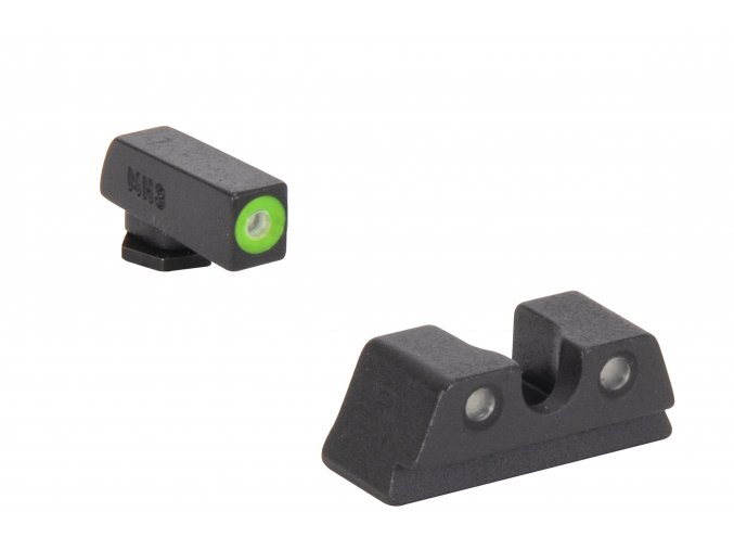 MEPROLIGHT HYPER-BRIGHT Možnosti záměrného bodu: Glock 42, 43, 43X, 48