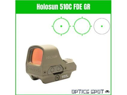 Kolimátor Holosun HE510C GR | FDE