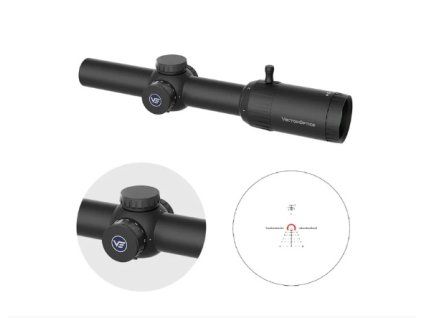Puškohled Vector Optics Constantine 1-8x24 FFP RAR