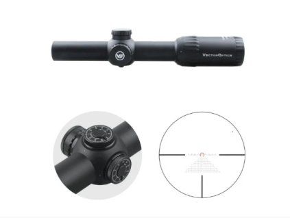 Puškohled Vector Optics Constantine 1-8x24 FFP