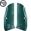 tn cz shadow 2 cz 75 standard size aluminium grips blue 2089
