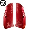 tn cz shadow 2 cz 75 standard size aluminium grips red 2101