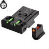 cz p 10 adjustable sight set with fiber optics type b green red 1.0mm 3072