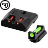 cz p 10 fixed sight set with fiber optics red green 1.5mm 3127
