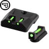 cz p 10 fixed sight set with fiber optics green green 1.0mm 3120