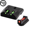 cz p 10 fixed sight set with fiber optics green red 1.0mm 3121