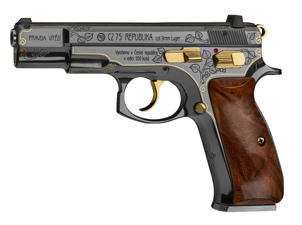 Co napsala CZUB o samonabíjecí pistoli CZ 75 REPUBLIKA