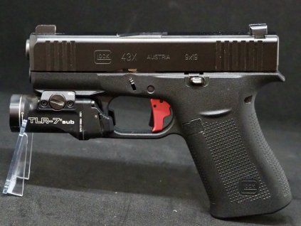 GLOCK 43X Rail + svítilna Streamlite 7SUB