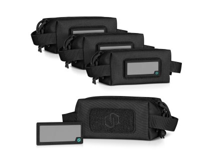 587 2 loose sac mini soft ammo carrier 4 pack black