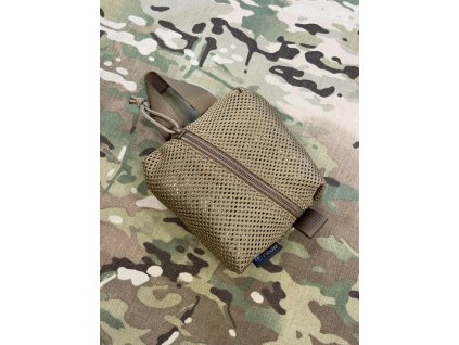 3544 1 sietovane puzdro insert sikmy zips s coyote brown