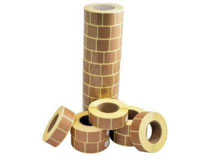 2741 tercove zalepky 22x22mm