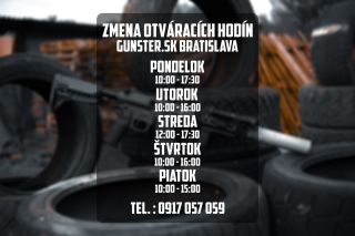 🚨 Od pondelka 10/11/2025 sa menia naše otváracie hodiny v SHOWROOM BRATISLAVA. Radi Vás teraz privítame každy pracovný...