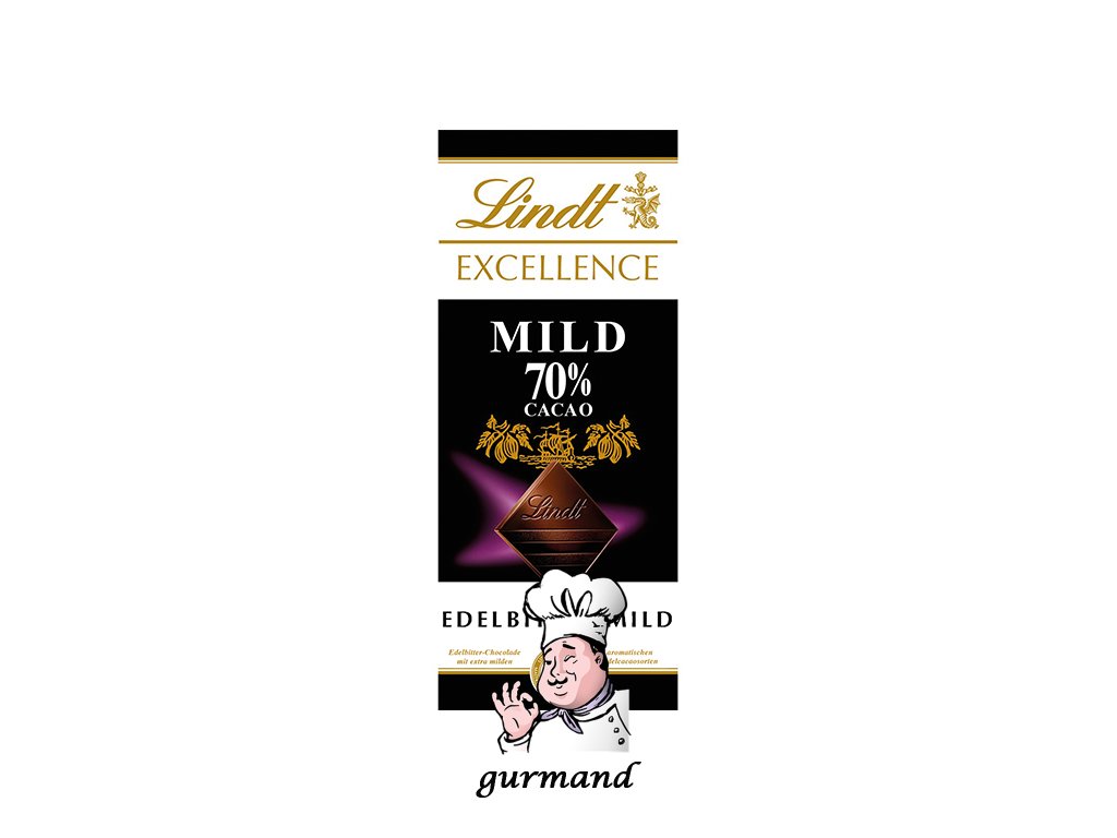 Lindt Excellence Mild 70% kakaa 100g