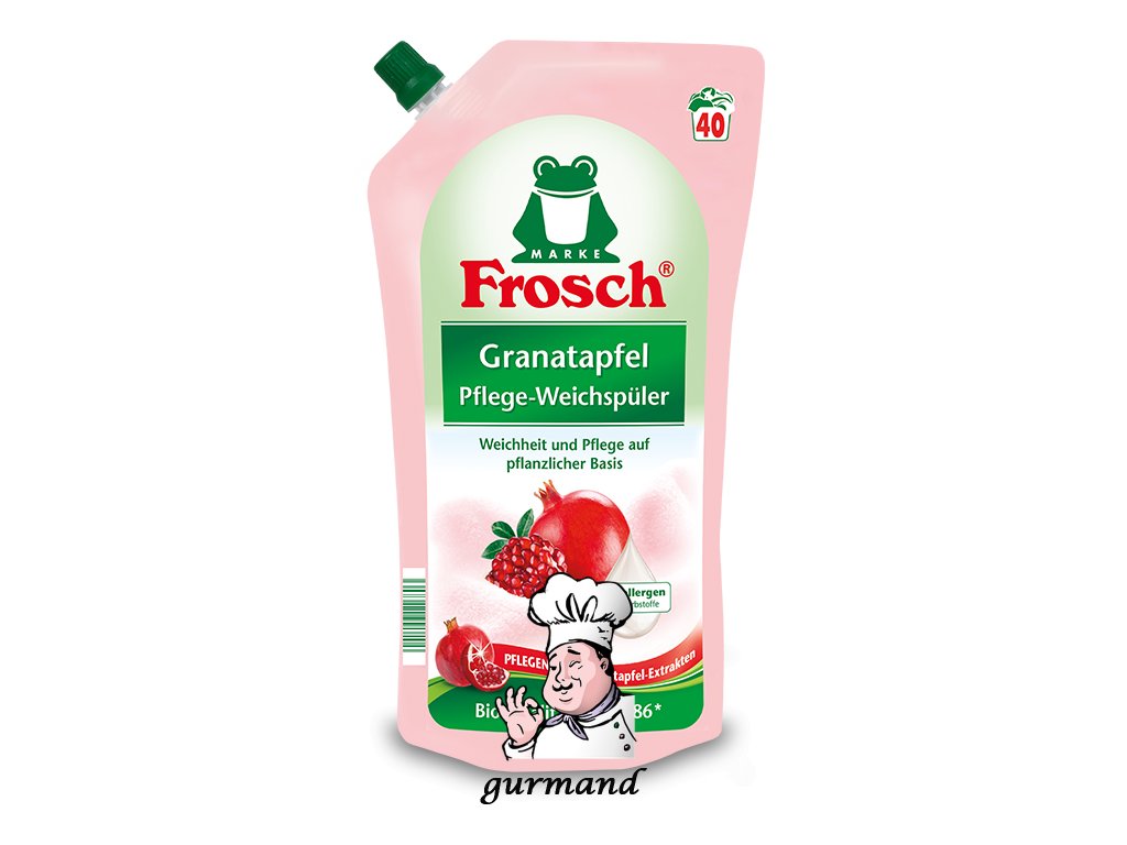 Produktvorlage frosch detailseite granatapfel weichspueler