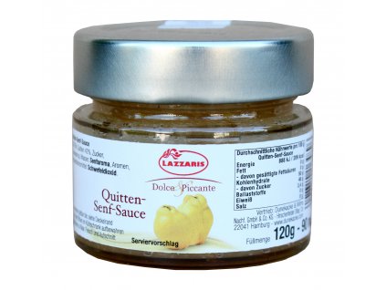 Lazzaris kdoulová hořčice 120g