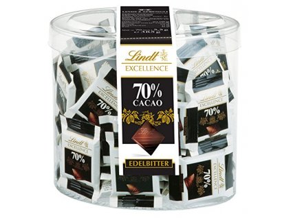Lindt Excellence Hořká čokoláda mini se 70% kakaa 70x5,5g