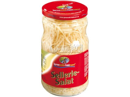 Spreewald Feldmann  Celerový salát ve sladkokyselém nálevu 320/190g