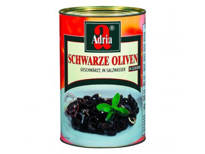 Olivy černé krájené 4250ml/2000g