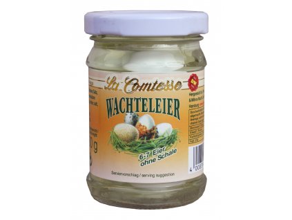 La Comtesse Vejce křepelčí vařená, loupaná 120/60g